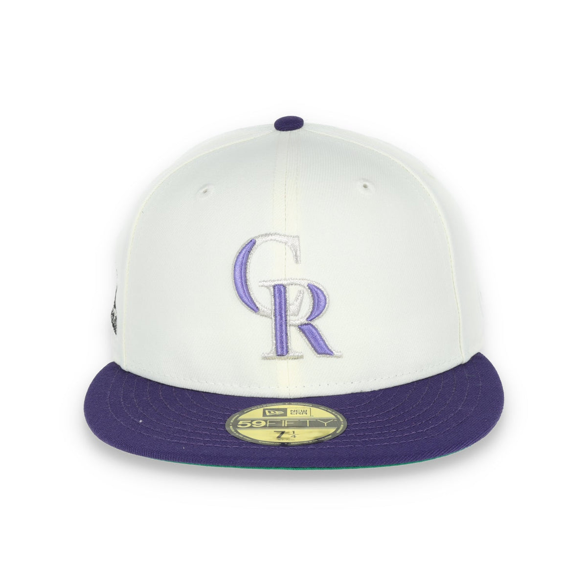 New Era Colorado Rockies 1998 All Star Game Patch 59FIFTY Fitted Ivory Hat product image 3, provided for visual reference