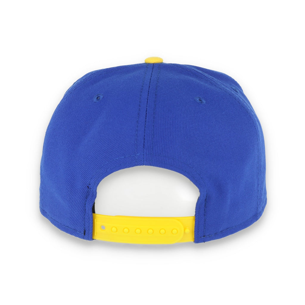 New Era Golden State Warriors Team Script 9FIFTY Snap Hat product image 5, provided for visual reference and product detail