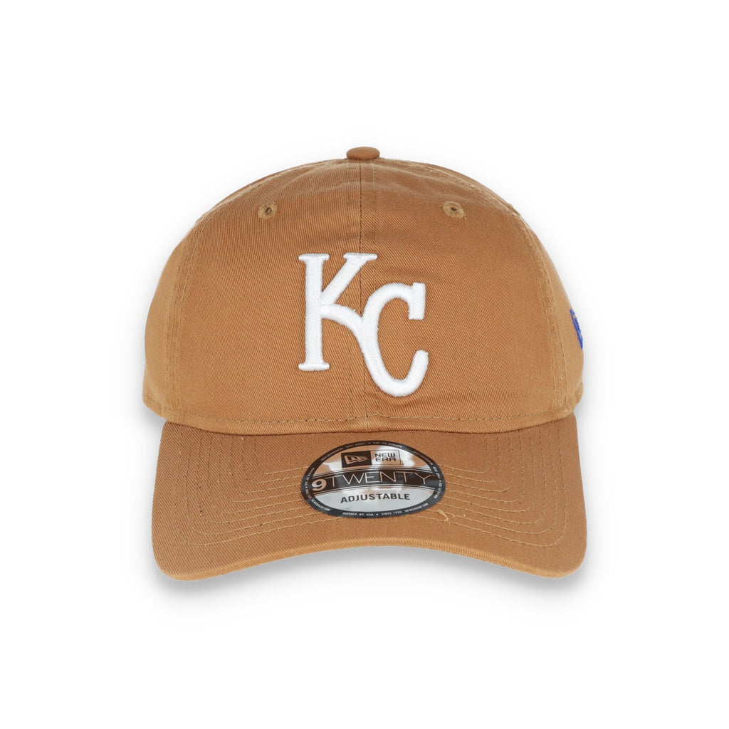 New Era Kansas City Royals Core Classic 2.0 9TWENTY Adjustable Hat-Khaki product image 2, provided for visual reference and