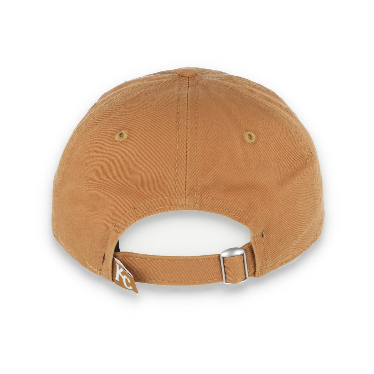New Era Kansas City Royals Core Classic 2.0 9TWENTY Adjustable Hat-Khaki product image 5, provided for visual reference and
