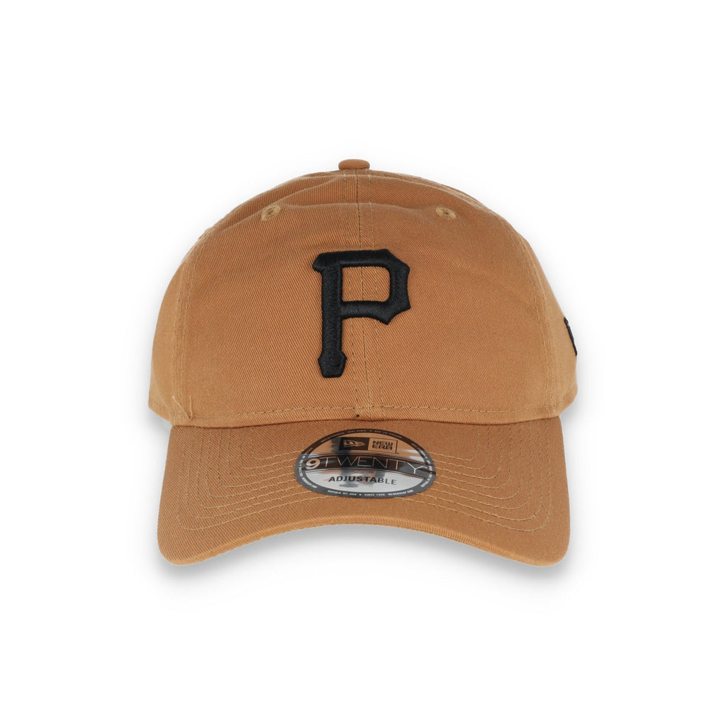 New Era New Pittsburgh Pirates Core Classic 2.0 9TWENTY Adjustable Hat-Khaki product image 2, provided for visual reference