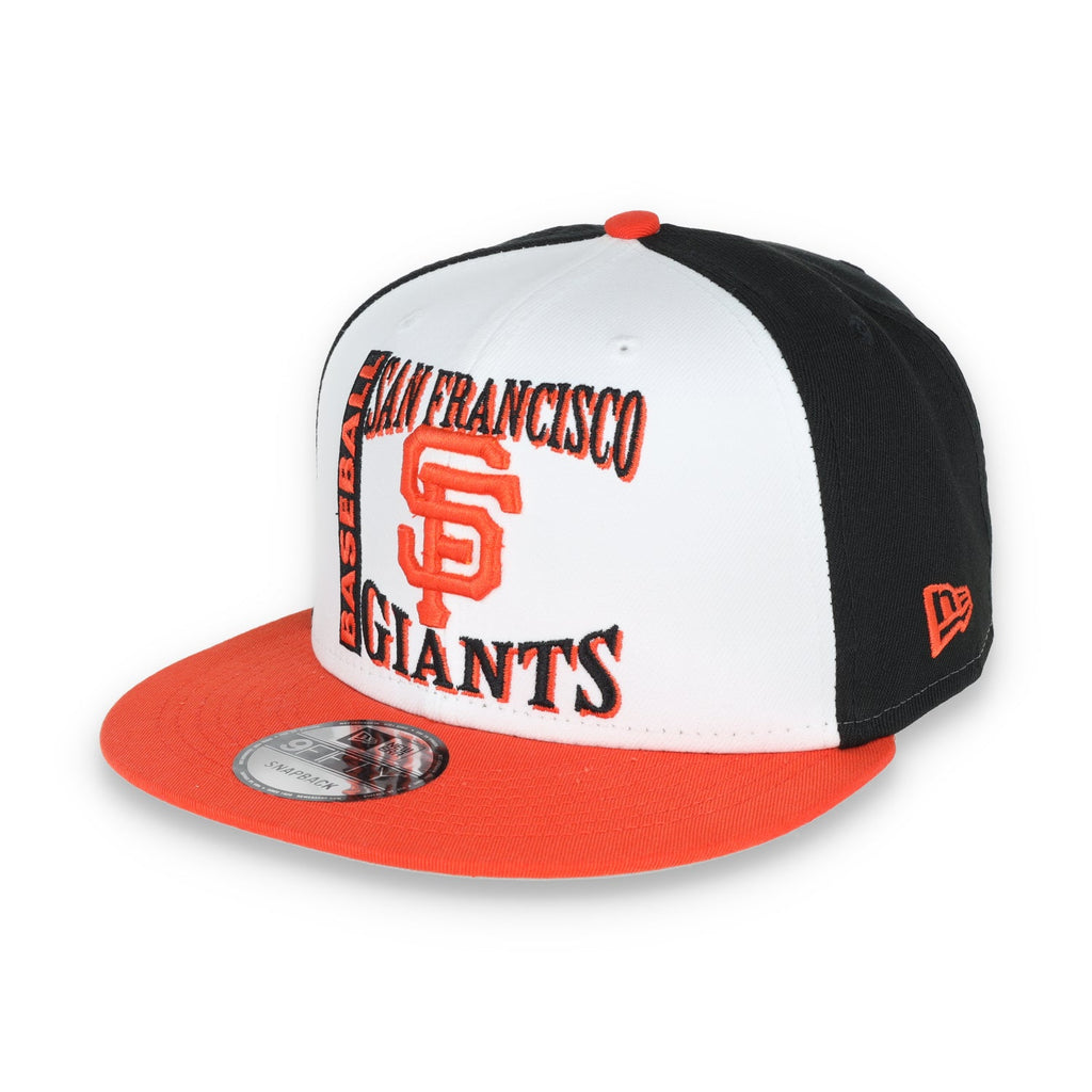 New Era San Francisco Giants Retro Sport 9FIFTY Snapback Hat - White/Black product image 3, provided for visual reference