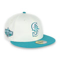 New Era Seattle Mariners 2001 All Star Game Patch 59FIFTY Fitted Ivory Hat product image 1, provided for visual reference