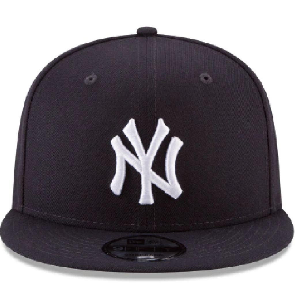 New York Yankees New Era Basic 9FIFTY On Field Snapback Hat - Navy product image 3, provided for visual reference and