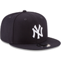 New York Yankees New Era Basic 9FIFTY On Field Snapback Hat - Navy product image 1, provided for visual reference and