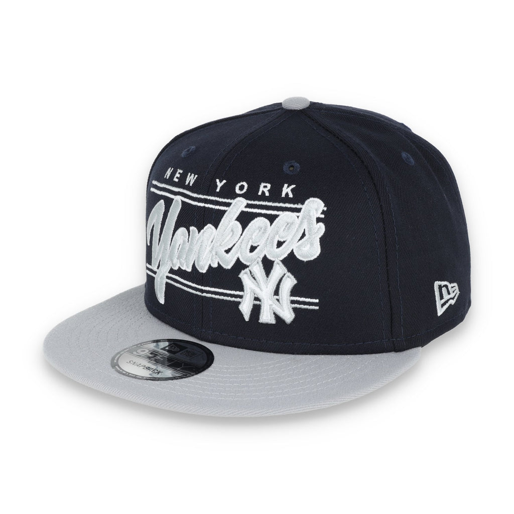 New York Yankees New Era Team Script 9FIFTY Snapback Hat - Navy product image 3, provided for visual reference and product