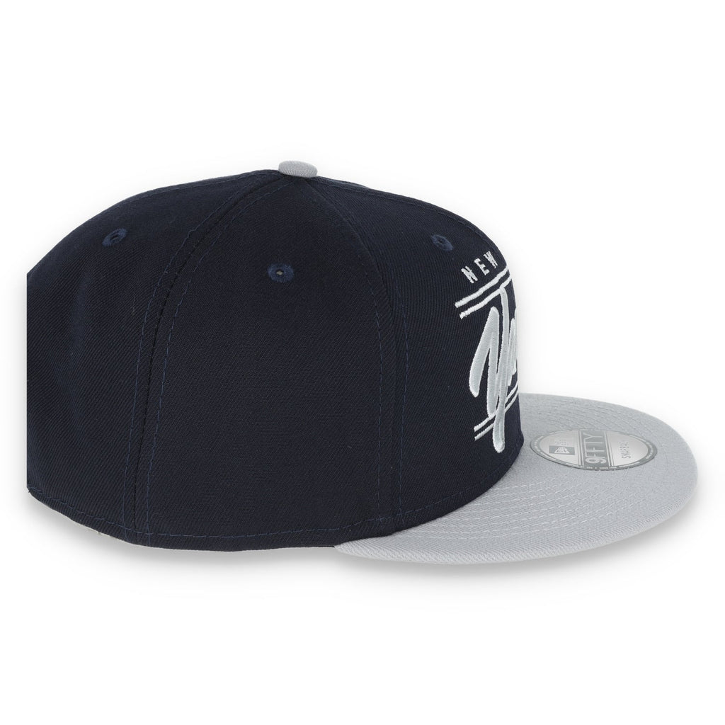 New York Yankees New Era Team Script 9FIFTY Snapback Hat - Navy product image 6, provided for visual reference and product