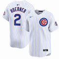 Nico Hoerner Chicago Cubs Nike Youth 150th Anniversary Homerun Pinstripe Jersey product image 1, provided for visual