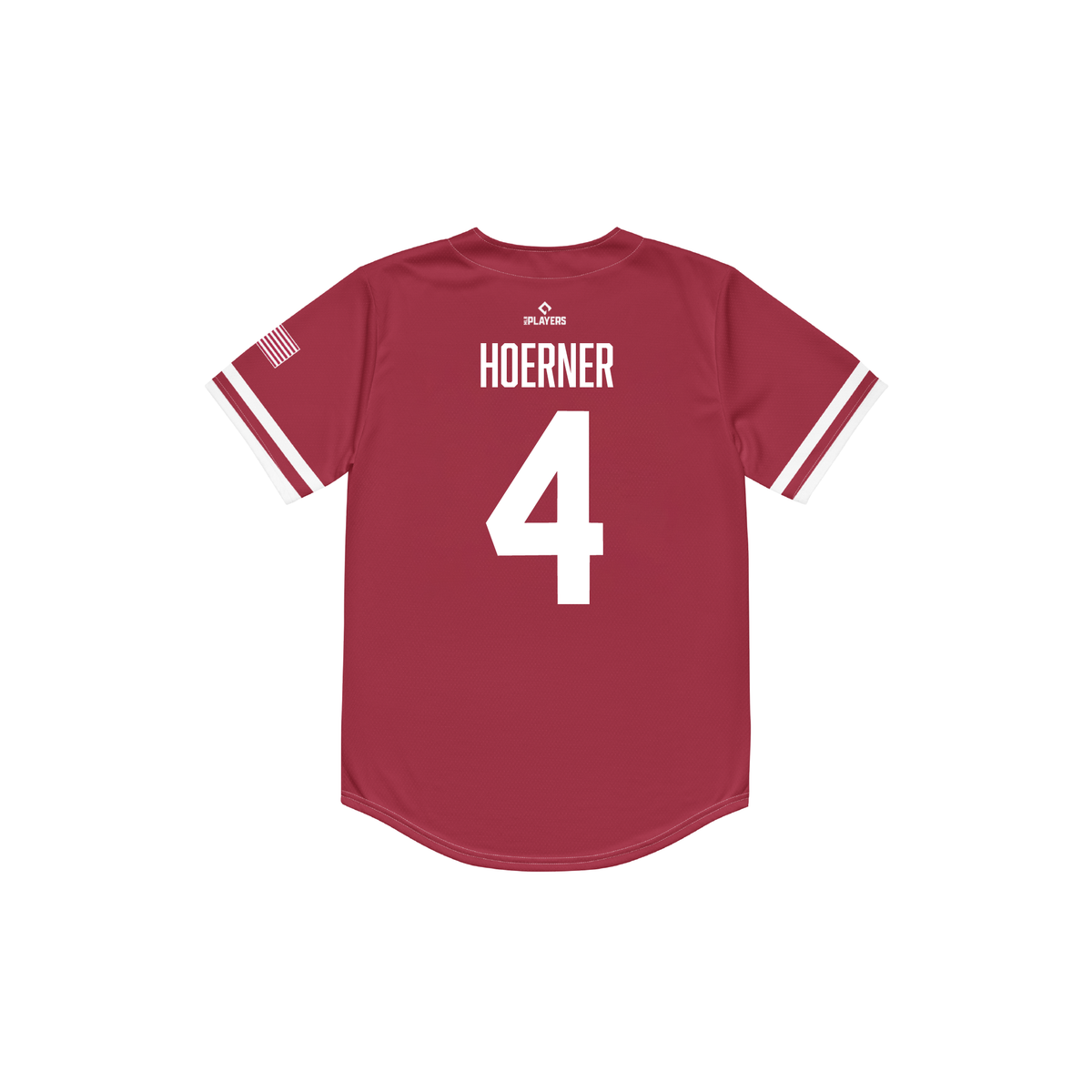 Nico Hoerner Chicago Cubs Stanford University Baseball Jersey product image 2, provided for visual reference and product