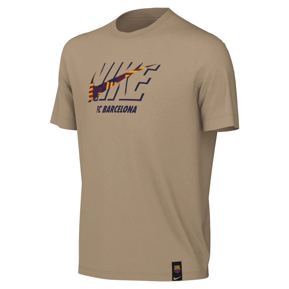 Nike FC Barcelona Big Kids' T-Shirt product image 1, provided for visual reference and product detail review