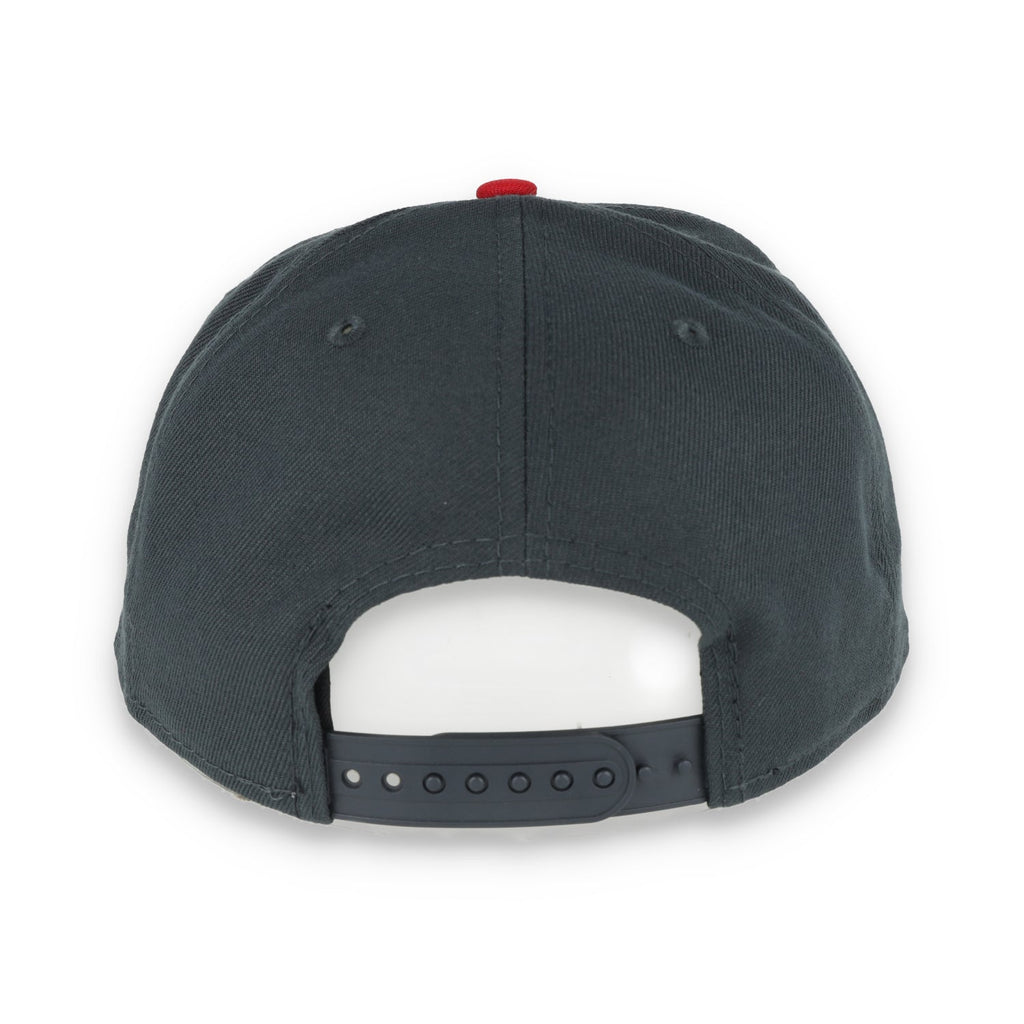New Era Oakland Athletics 2-Tone Color Pack 9FIFTY Snapback Hat - Grey/Scarlet product image 5, provided for visual