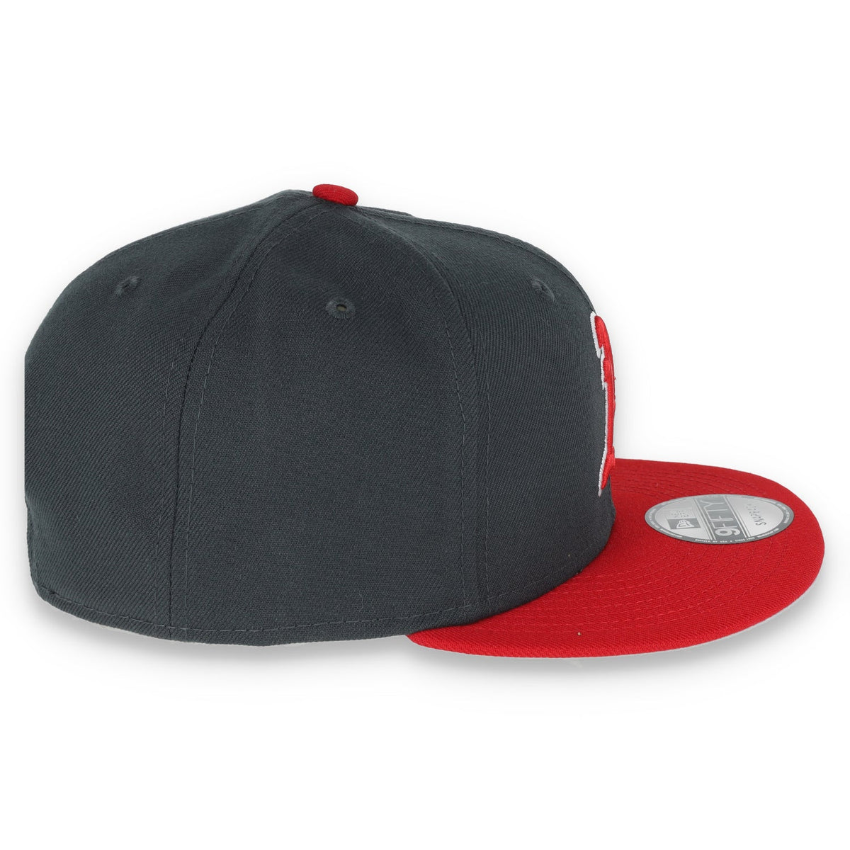 New Era Oakland Athletics 2-Tone Color Pack 9FIFTY Snapback Hat - Grey/Scarlet product image 6, provided for visual