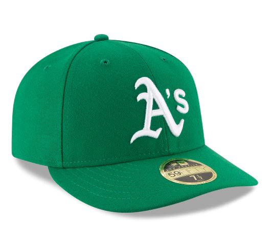 Oakland Athletics Alternate Collection Low Profile 59Fifty Fitted-On-Field Collection-Green product image 3, provided for