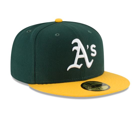 Oakland Athletics Home Collection 59Fifty Fitted-On-Field Collection-Green product image 3, provided for visual reference