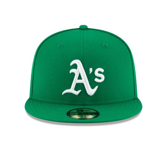 Oakland Athletics Alternate Collection 59Fifty Fitted-On-Field Collection-Green product image 2, provided for visual