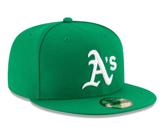 Oakland Athletics Alternate Collection 59Fifty Fitted-On-Field Collection-Green product image 3, provided for visual