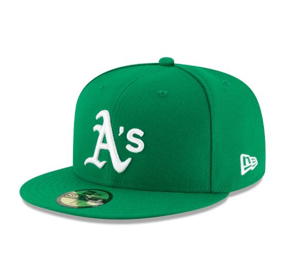 Oakland Athletics Alternate Collection 59Fifty Fitted-On-Field Collection-Green product image 1, provided for visual