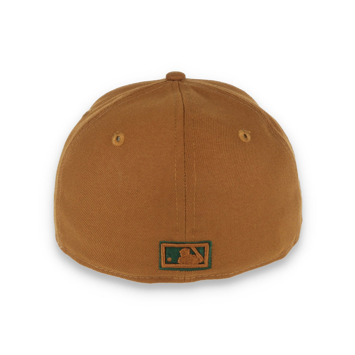 New Era Oakland Athletics 50th Anniversary Patch 59FIFTY Fitted-Peanut/DK Green product image 4, provided for visual