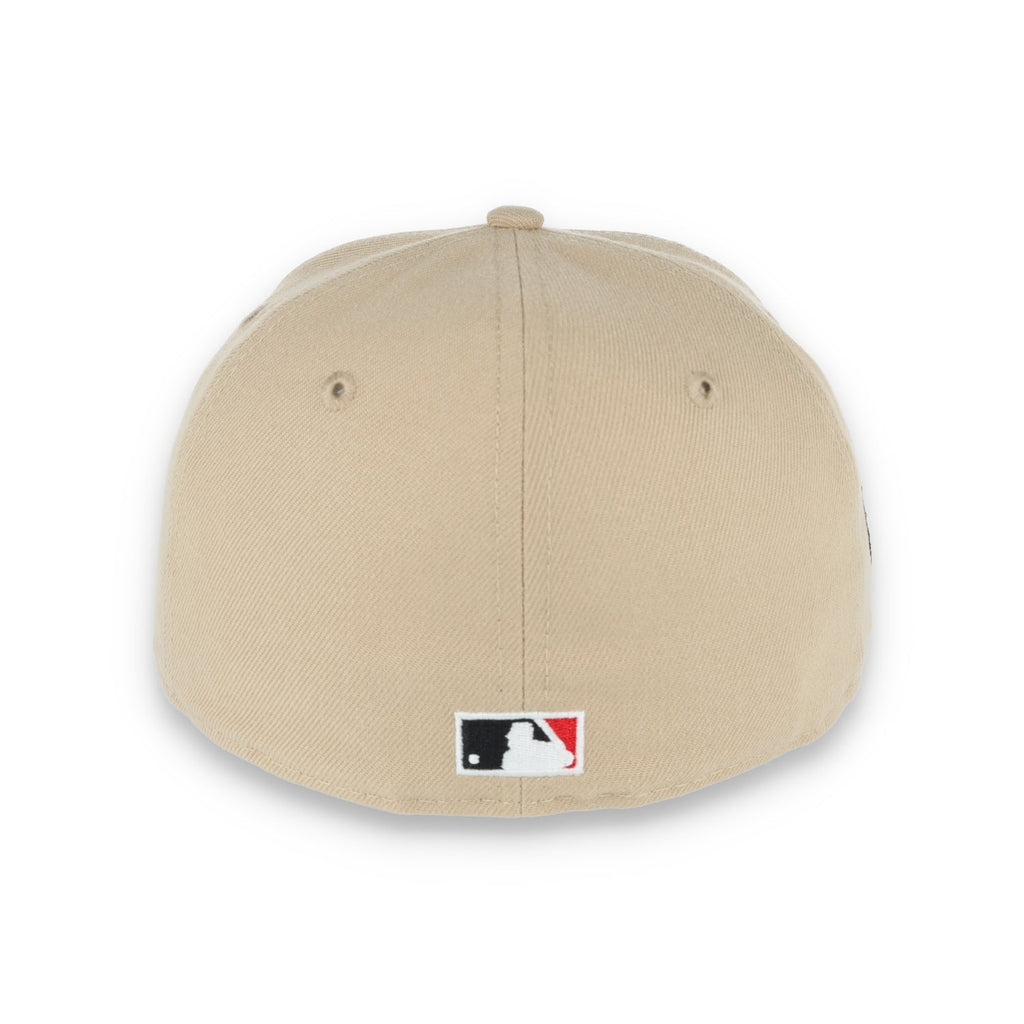 New Era Oakland Athletics 1987 All Star Patch 59FIFTY Fitted-Tan/Black product image 4, provided for visual reference and