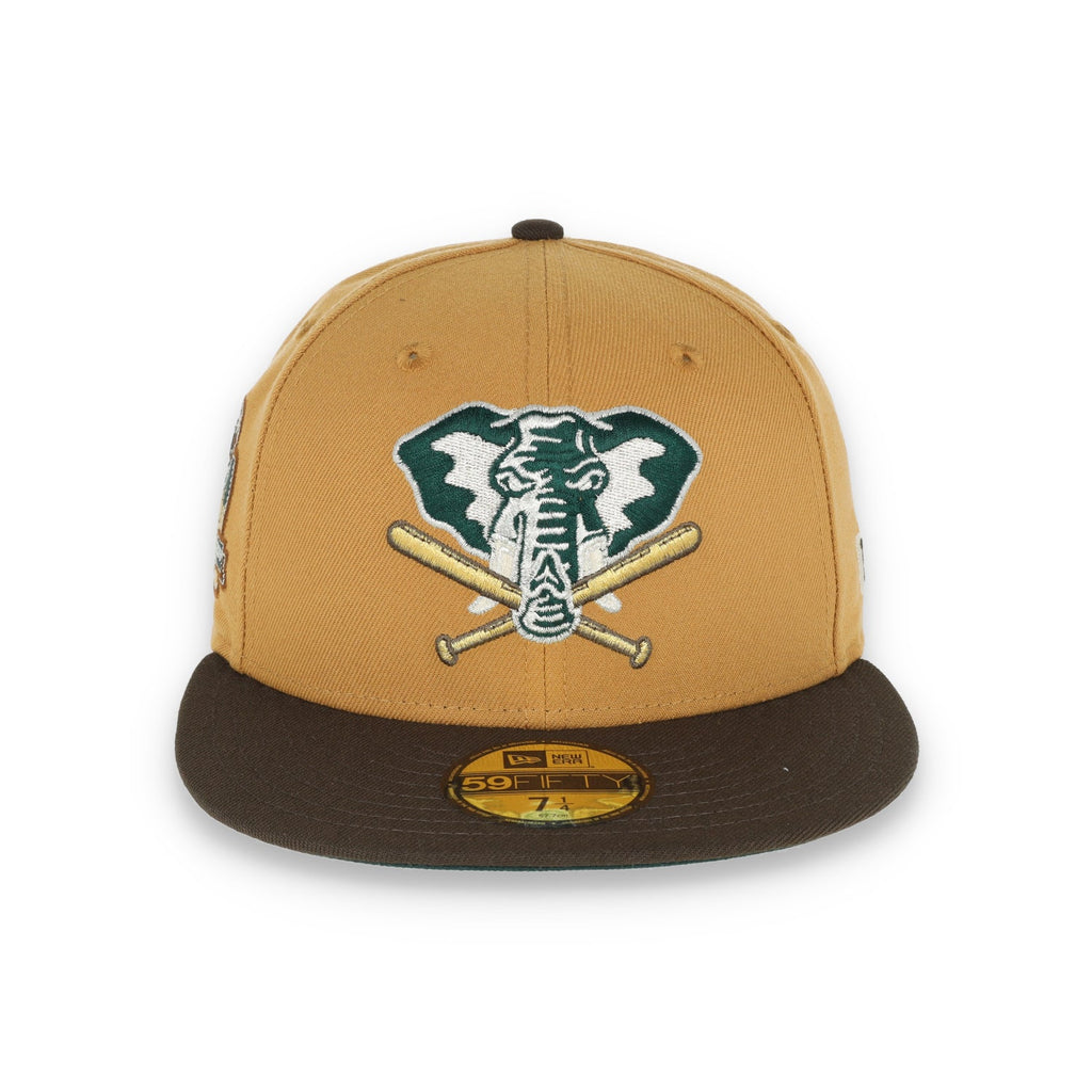 New Era Oakland Athletics 40th Anniversary Patch 59FIFTY Fitted-Panama Tan product image 2, provided for visual reference