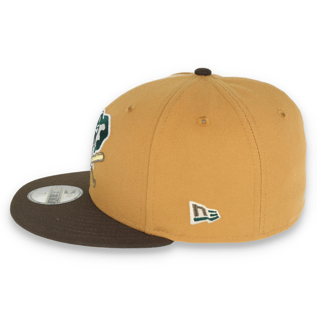 New Era Oakland Athletics 40th Anniversary Patch 59FIFTY Fitted-Panama Tan product image 5, provided for visual reference