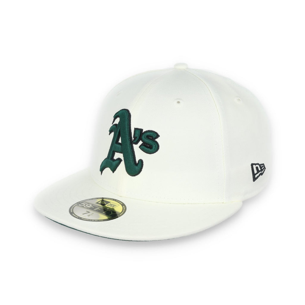 New Era Oakland Athletics 1973 World Series Patch 59FIFTY Fitted-Chrome product image 3, provided for visual reference and