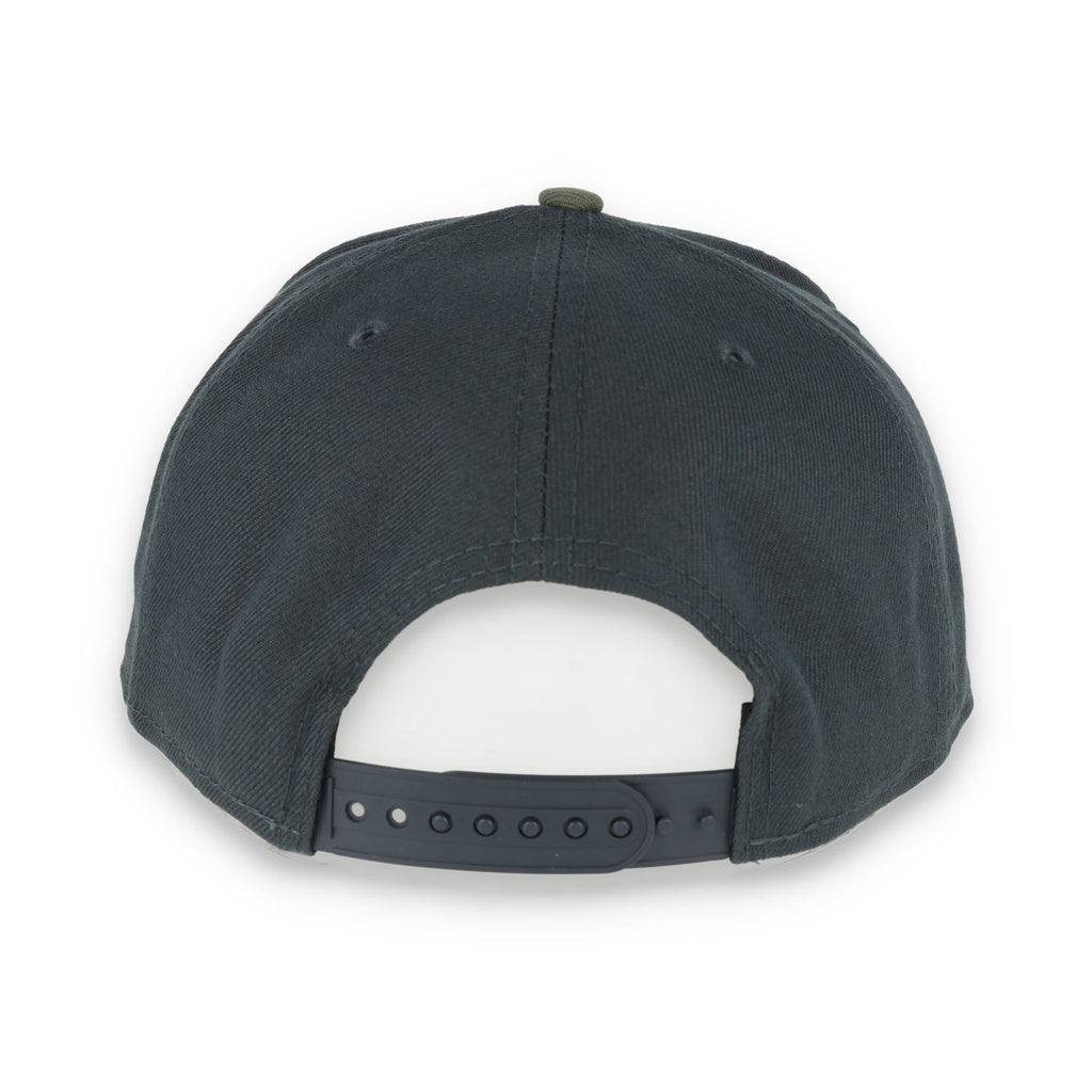 New Era Oakland Athletics 2-Tone Color Pack 9FIFTY Snapback Hat - Grey/Olive product image 5, provided for visual reference