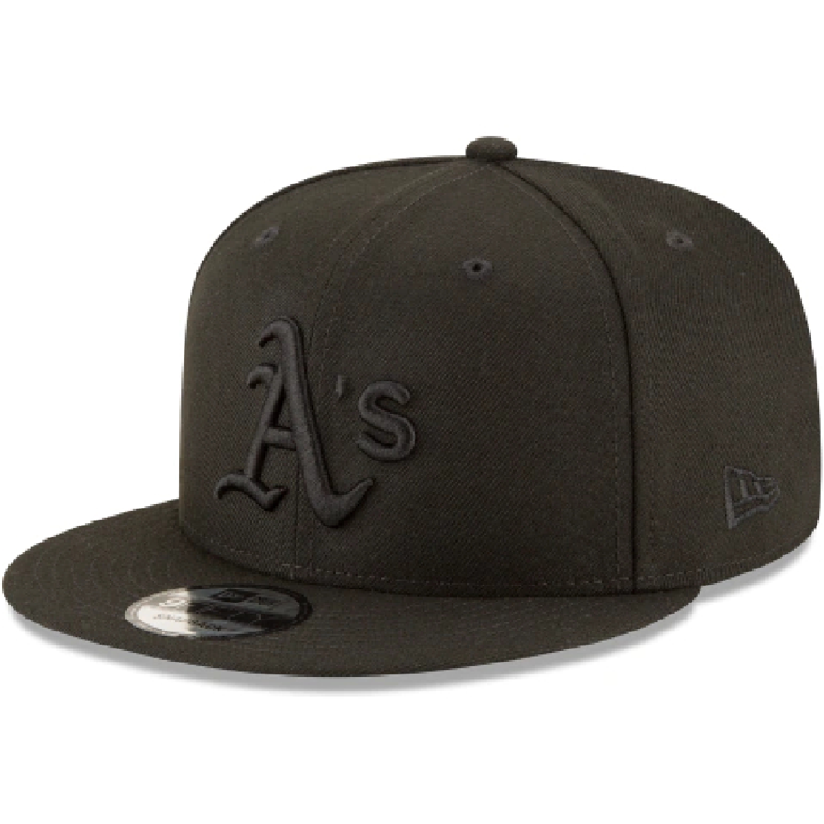 Oakland Athletics Mlb Basic 9Fifty Snapback-Black/Black product image 1, provided for visual reference and product detail