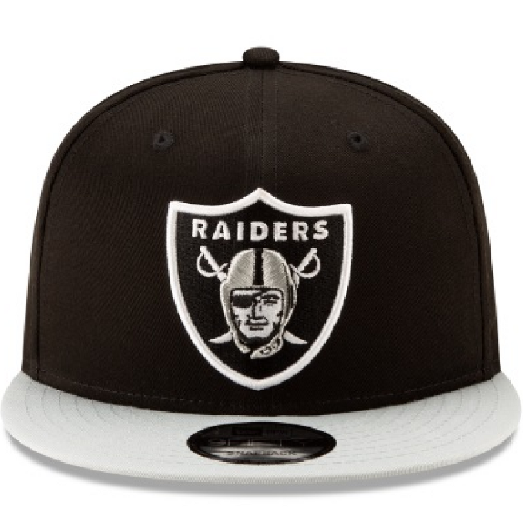 New Era Las Vegas Raiders Basic 2Tone 9FIFTY Snapback - Black/Dark Grey product image 3, provided for visual reference and