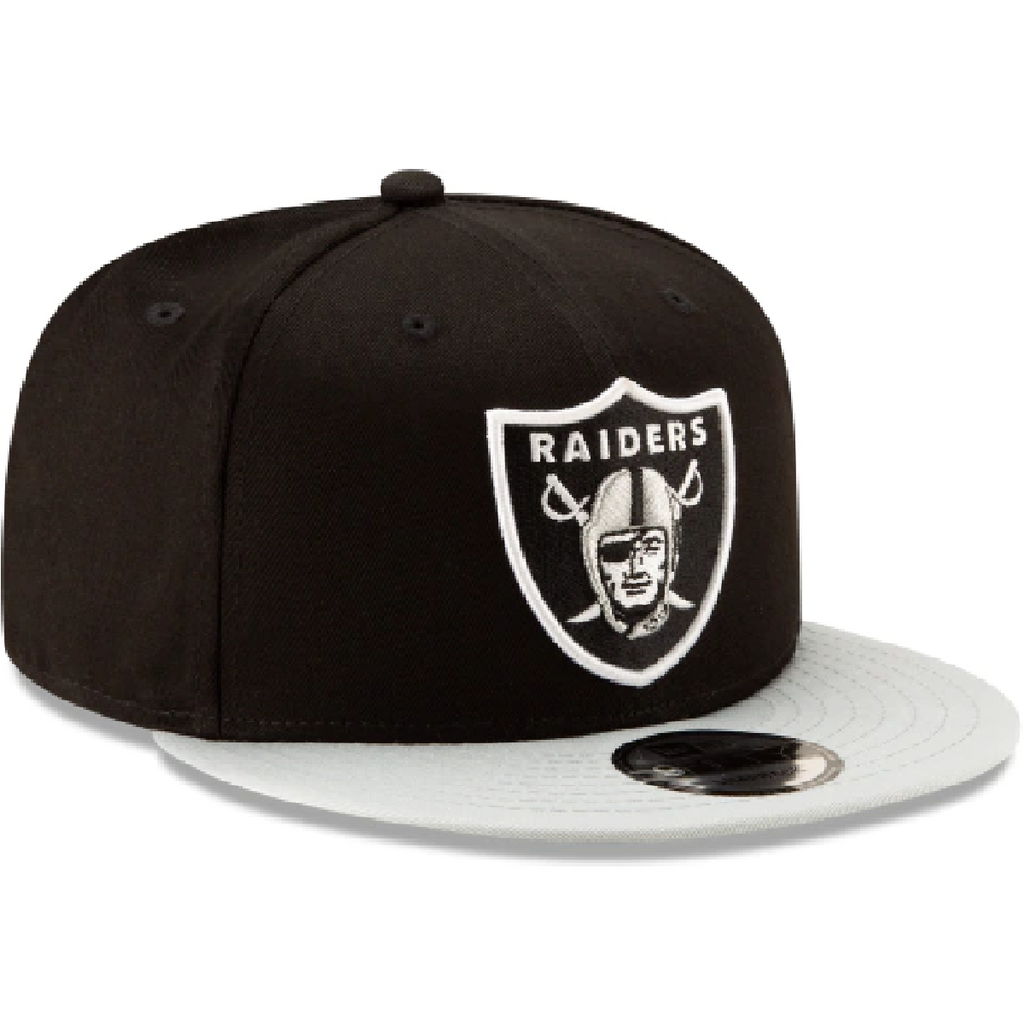 New Era Las Vegas Raiders Basic 2Tone 9FIFTY Snapback - Black/Dark Grey product image 1, provided for visual reference and