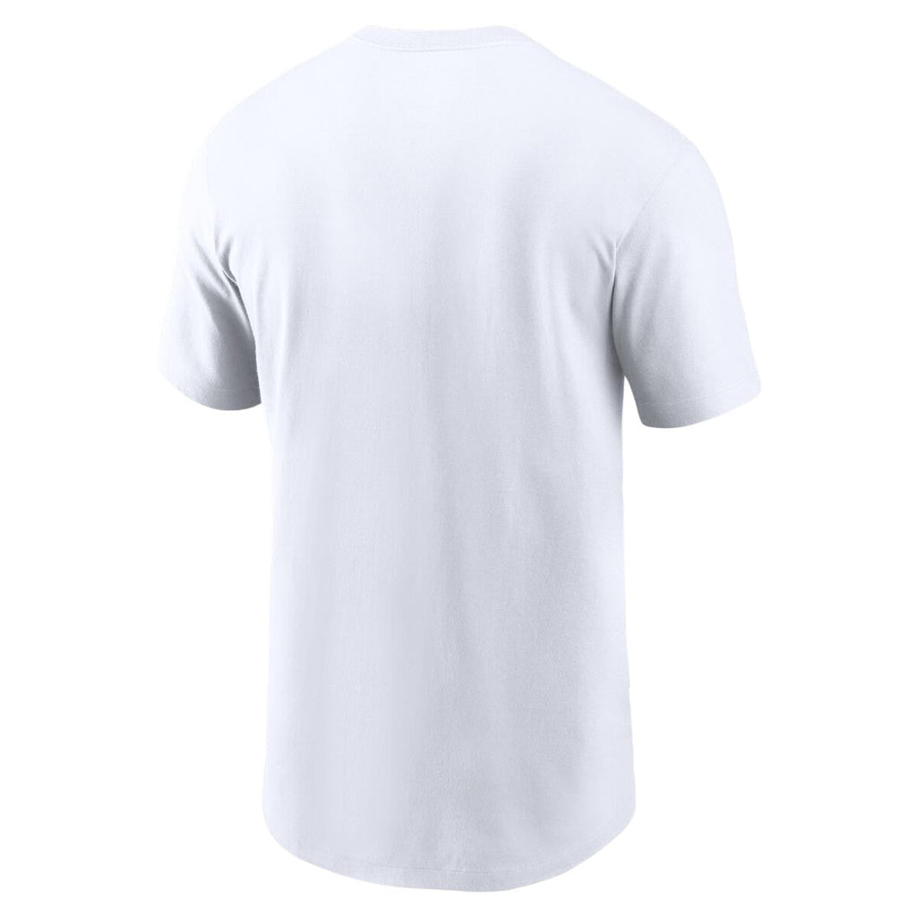 Oklahoma Sooners Nike Mens White T-Shirt product image 3, provided for visual reference and product detail review