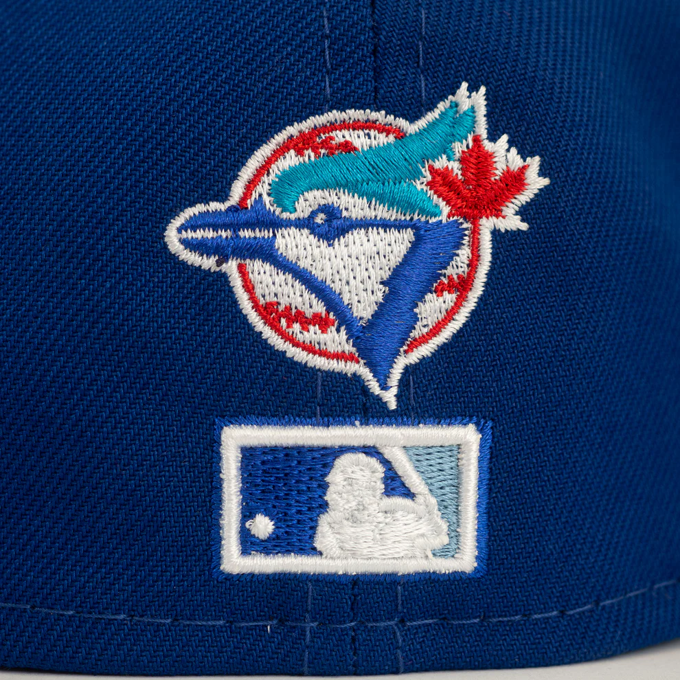 New Era Torornto Blue Jays Floral Side Patch Bloom 59Fifty Fitted Hat product image 3, provided for visual reference and