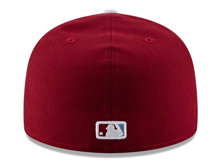 Philadelphia Phillies Alternate 2 Collection 59Fifty Fitted-On-Field Collection-Burgundy product image 4, provided for