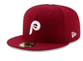 Philadelphia Phillies Alternate 2 Collection 59Fifty Fitted-On-Field Collection-Burgundy product image 1, provided for