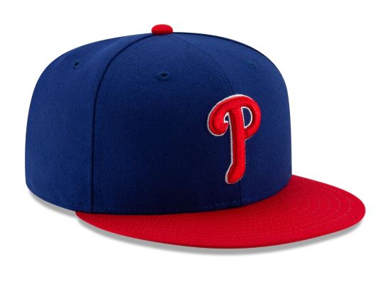 Philadelphia Phillies Alternate Collection 59Fifty Fitted-On-Field Collection-Blue/Red product image 3, provided for visual