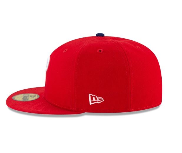 Philadelphia Phillies Home Collection 59Fifty Fitted-On-Field Collection-Red product image 5, provided for visual reference