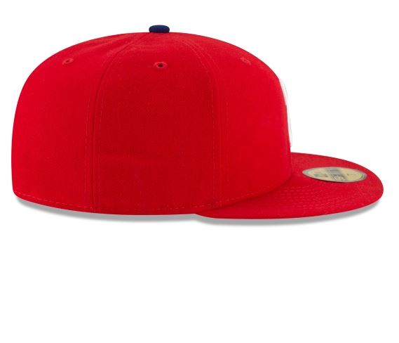 Philadelphia Phillies Home Collection 59Fifty Fitted-On-Field Collection-Red product image 6, provided for visual reference