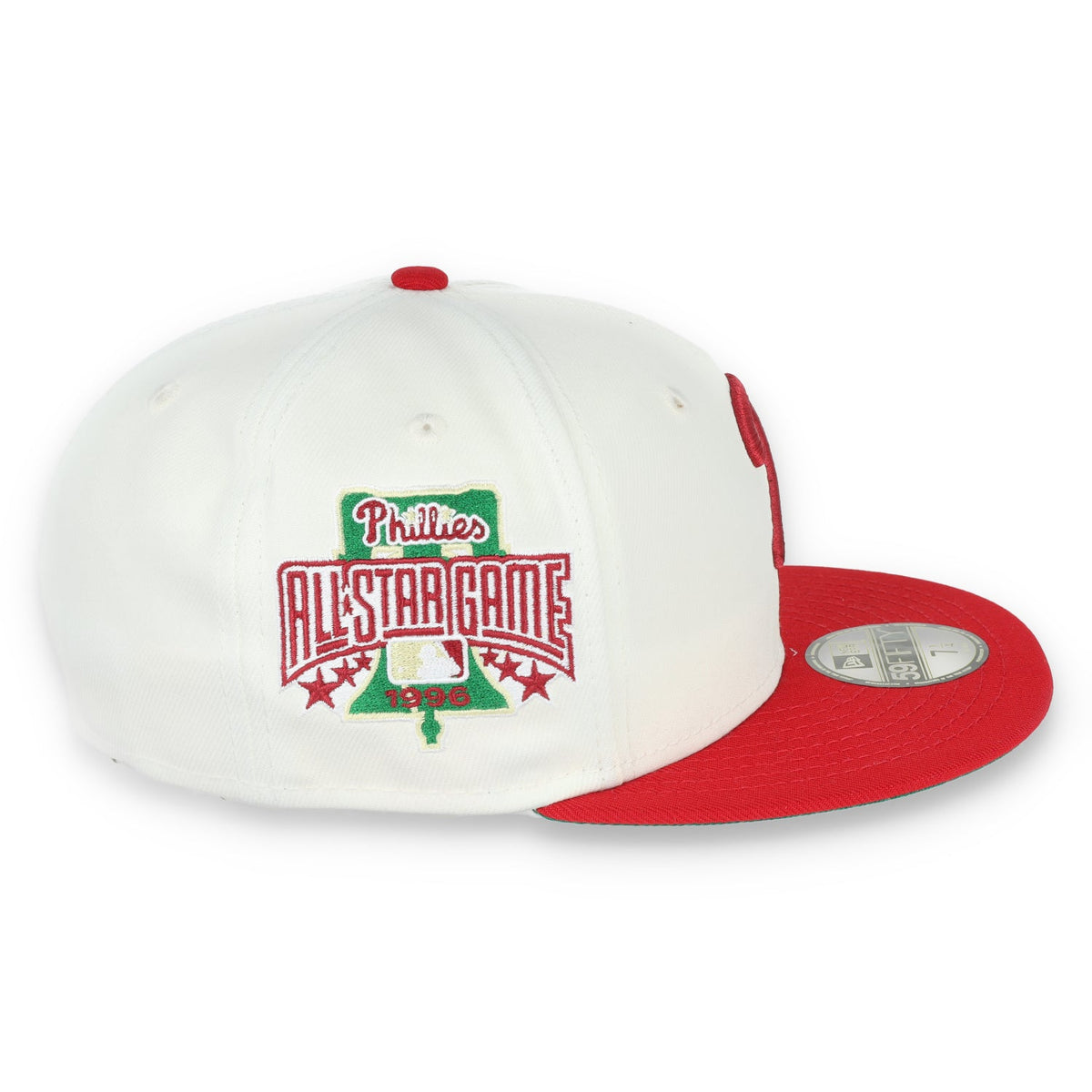 New Era Philadelphia Phillies All Star Patch 59FIFTY Fitted Ivory Hat product image 4, provided for visual reference and