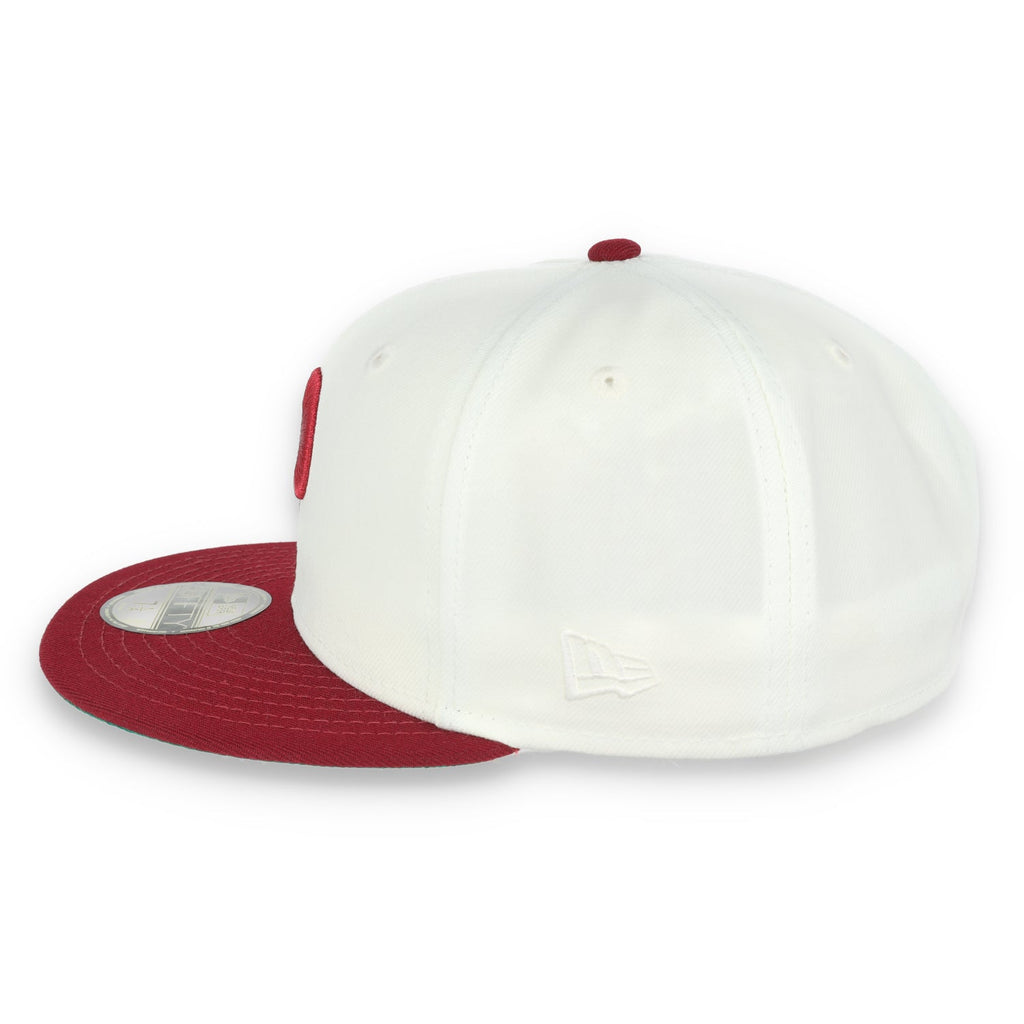 New Era Philadelphia Phillies 1980 World Series Patch 59FIFTY Fitted Hat-Ivory product image 4, provided for visual