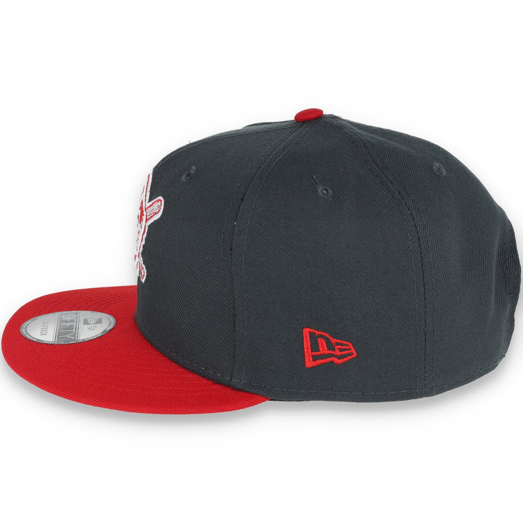 New Era Pittsburgh Pirates 2-Tone Color Pack 9FIFTY Snapback Hat - Grey/Scarlet product image 4, provided for visual