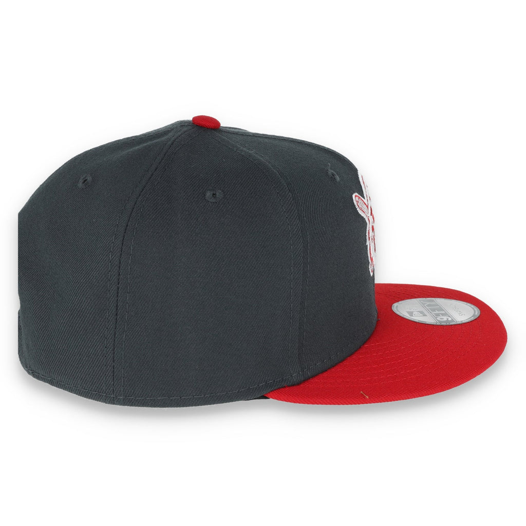 New Era Pittsburgh Pirates 2-Tone Color Pack 9FIFTY Snapback Hat - Grey/Scarlet product image 6, provided for visual