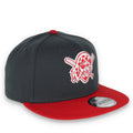 New Era Pittsburgh Pirates 2-Tone Color Pack 9FIFTY Snapback Hat - Grey/Scarlet product image 1, provided for visual
