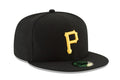 Pittsburgh Pirates Home Collection 59Fifty Fitted-On-Field Collection-Black product image 1, provided for visual reference