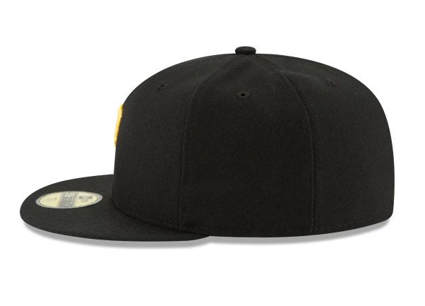 Pittsburgh Pirates Home Collection 59Fifty Fitted-On-Field Collection-Black product image 5, provided for visual reference