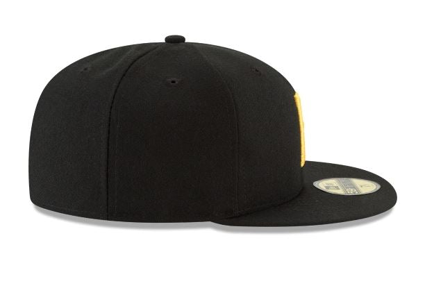 Pittsburgh Pirates Home Collection 59Fifty Fitted-On-Field Collection-Black product image 6, provided for visual reference