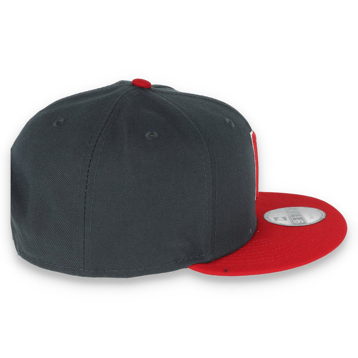 New Era Pittsburgh Pirates 2-Tone Color Pack 9FIFTY Snapback Hat - Grey/Scarlet product image 6, provided for visual