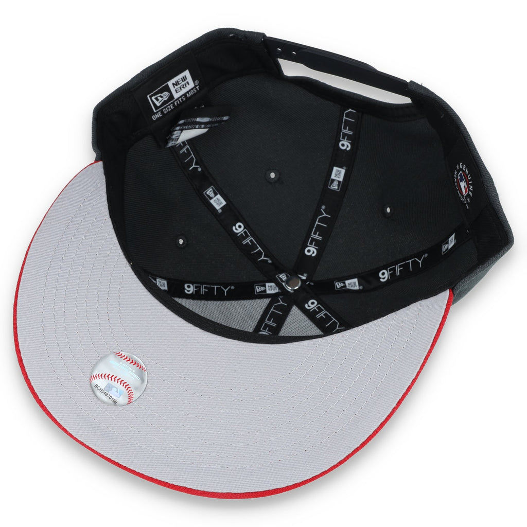 New Era Pittsburgh Pirates 2-Tone Color Pack 9FIFTY Snapback Hat - Grey/Scarlet product image 7, provided for visual