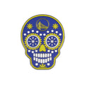 Golden State Warriors Lapel Pin Sugar Skull product image 1, provided for visual reference and product detail review