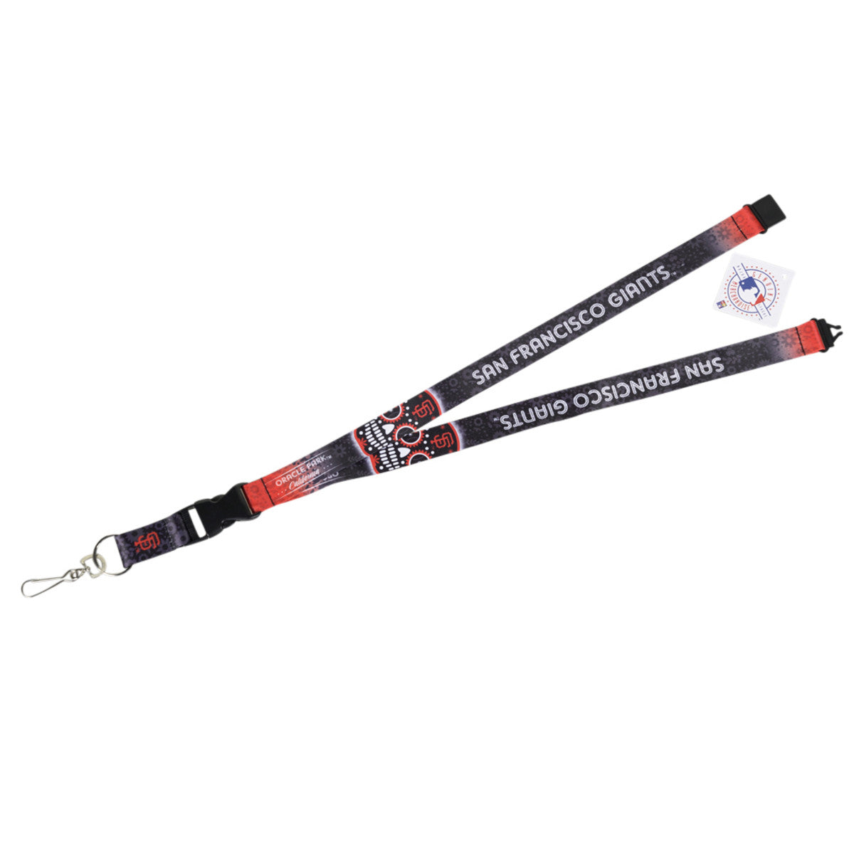 San Francisco Giants Lanyard Sugar Skull product image 1, provided for visual reference and product detail review