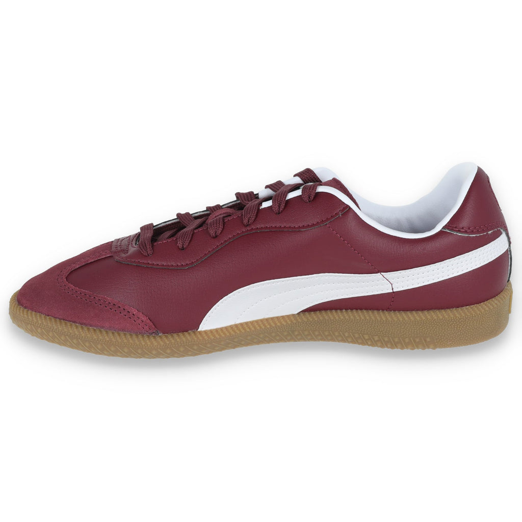 Puma King 21 IC- Burgandy/White product image 2, provided for visual reference and product detail review